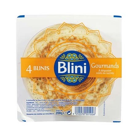 4 blinis moelleux